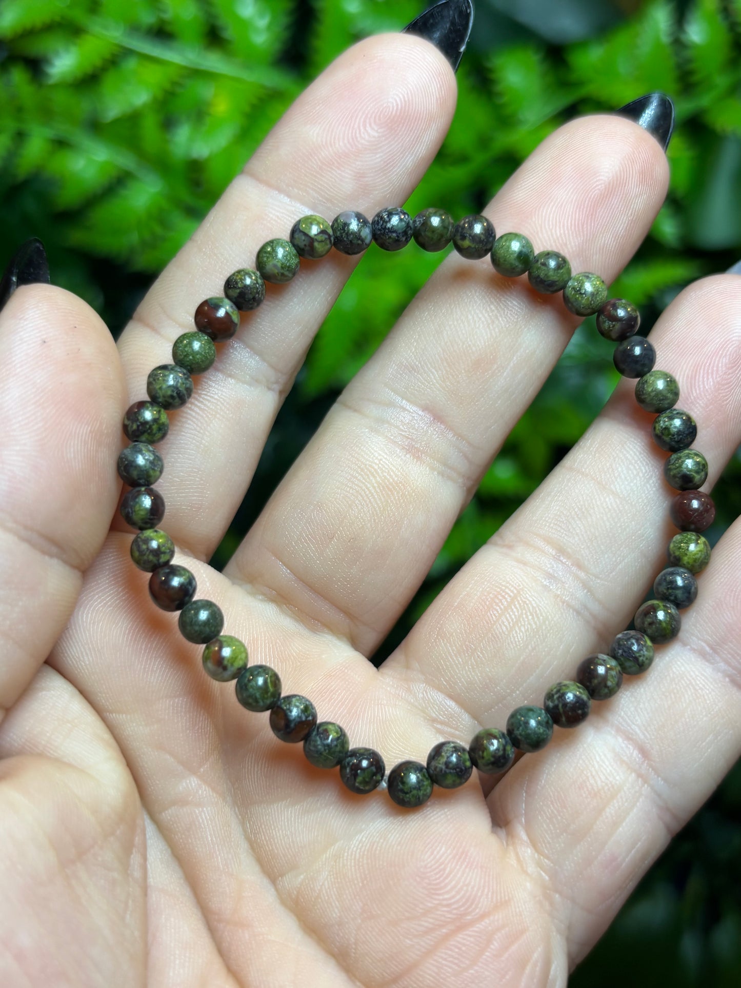 4mm beaded bracelets - elasticated - stackable - various