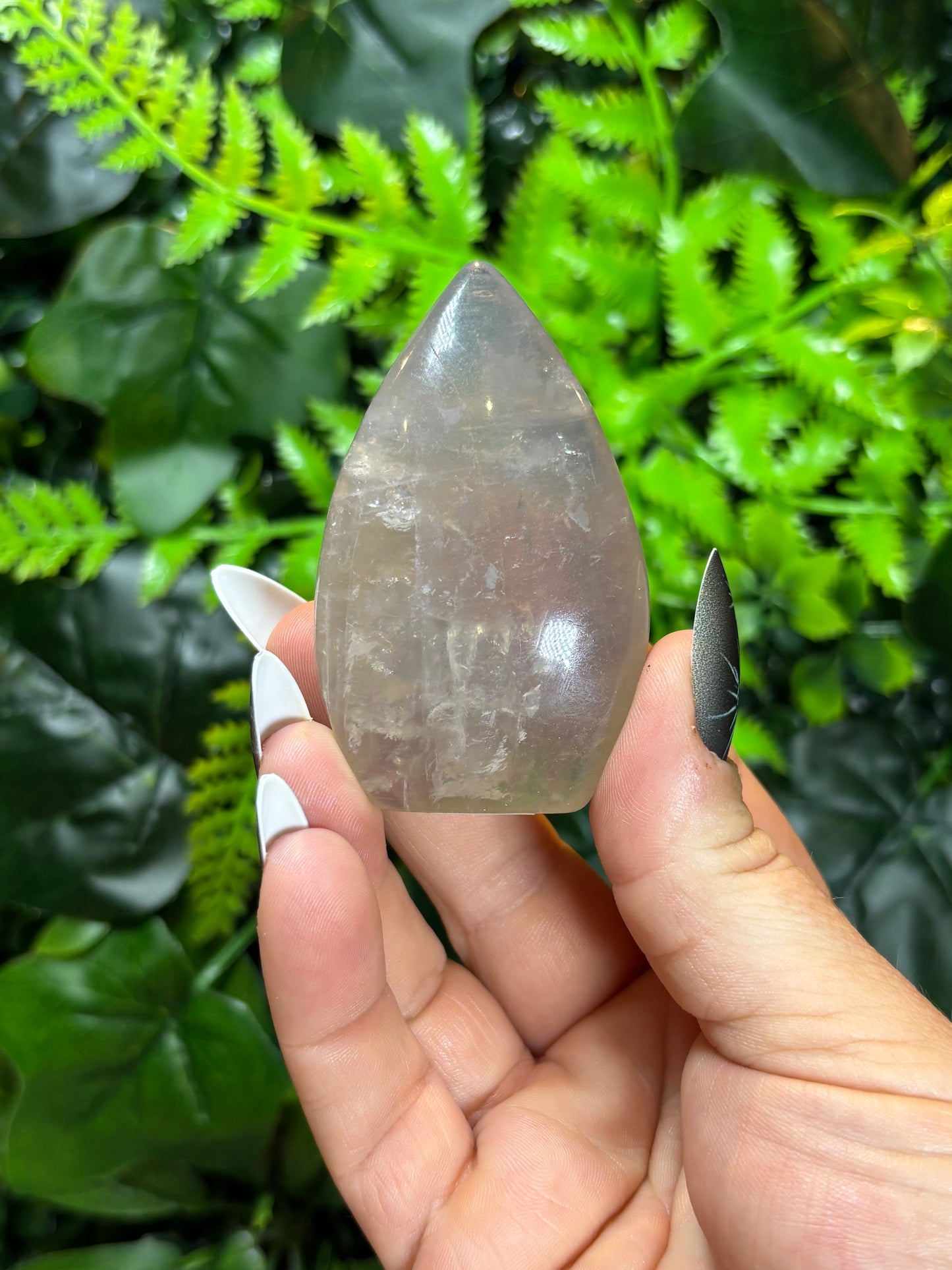 Blue Rose Quartz Shield