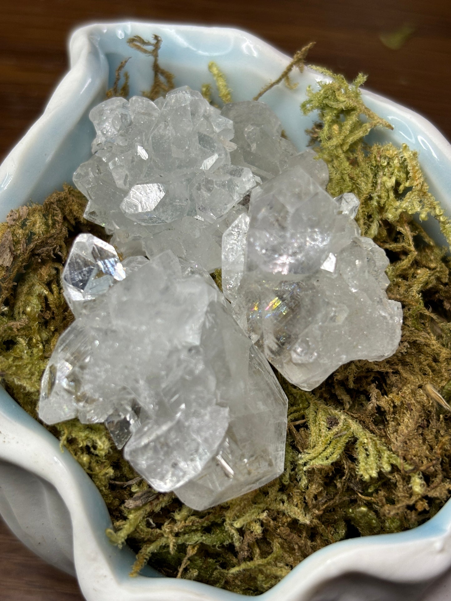 Mini apophyllite cluster