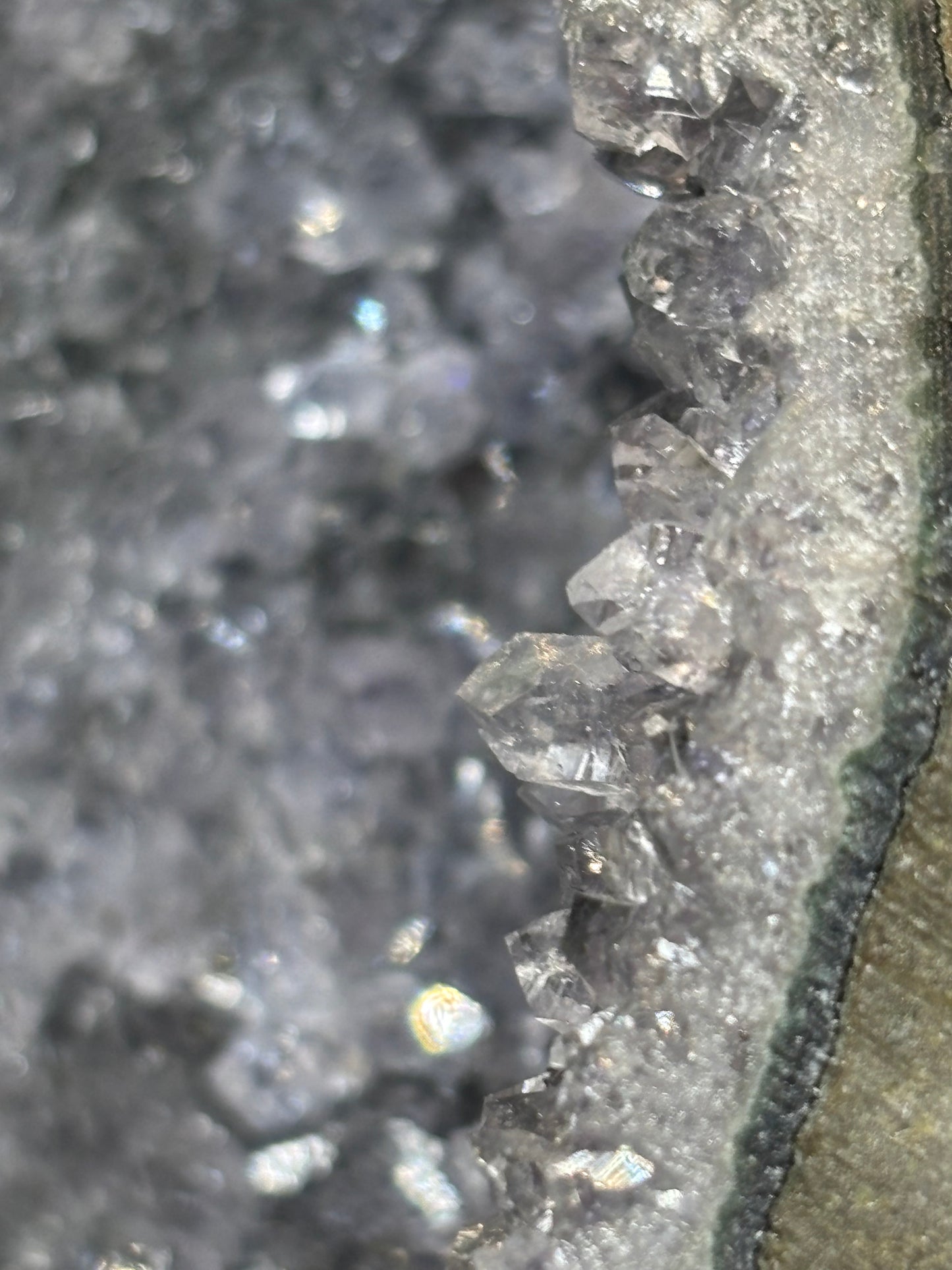 Smokey Amethyst Cut Base