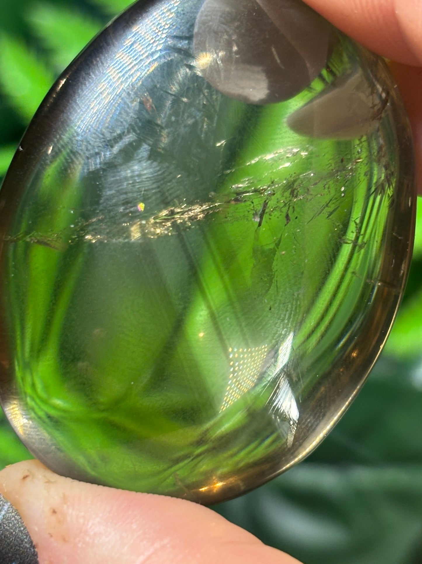 Smokey Quartz Palm