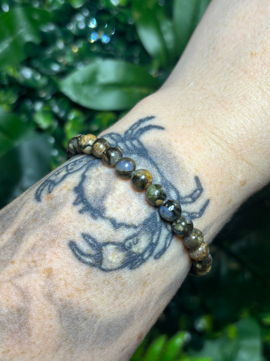 Que Sera beaded bracelet - 6mm