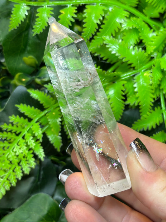 High quality Clear Quartz tower