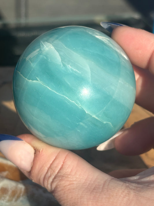 Amazonite sphere