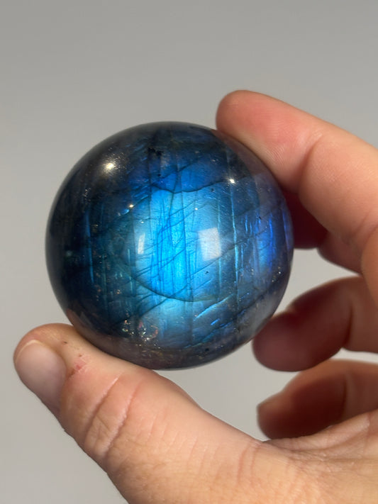 High quality Labradorite sphere
