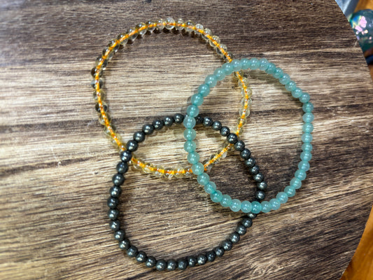 5mm Bracelet stacks - various