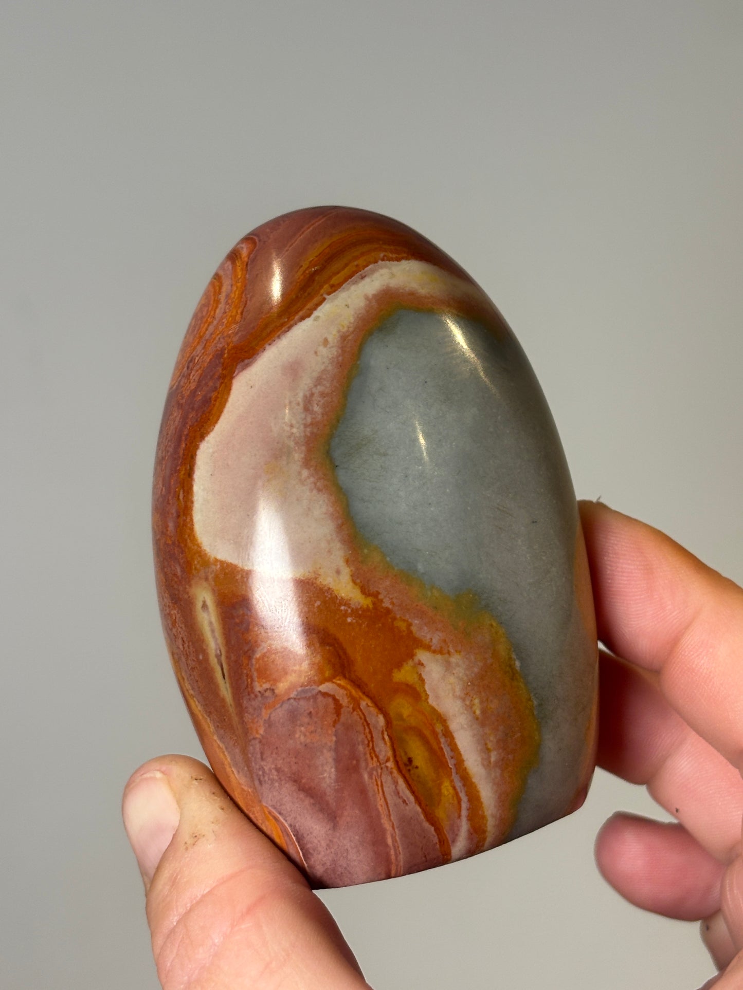 Polychrome jasper free forms