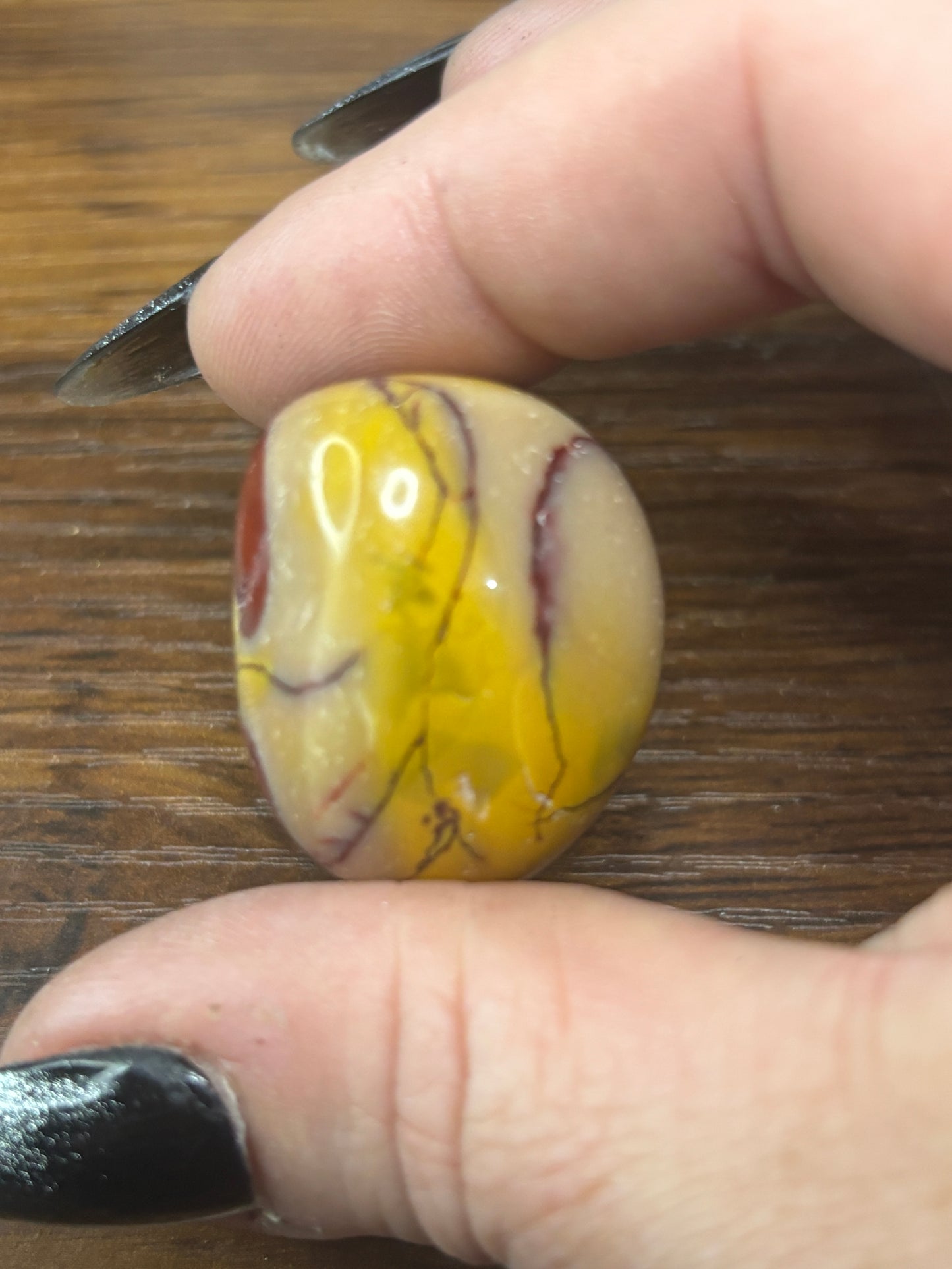 Mookaite tumble stone