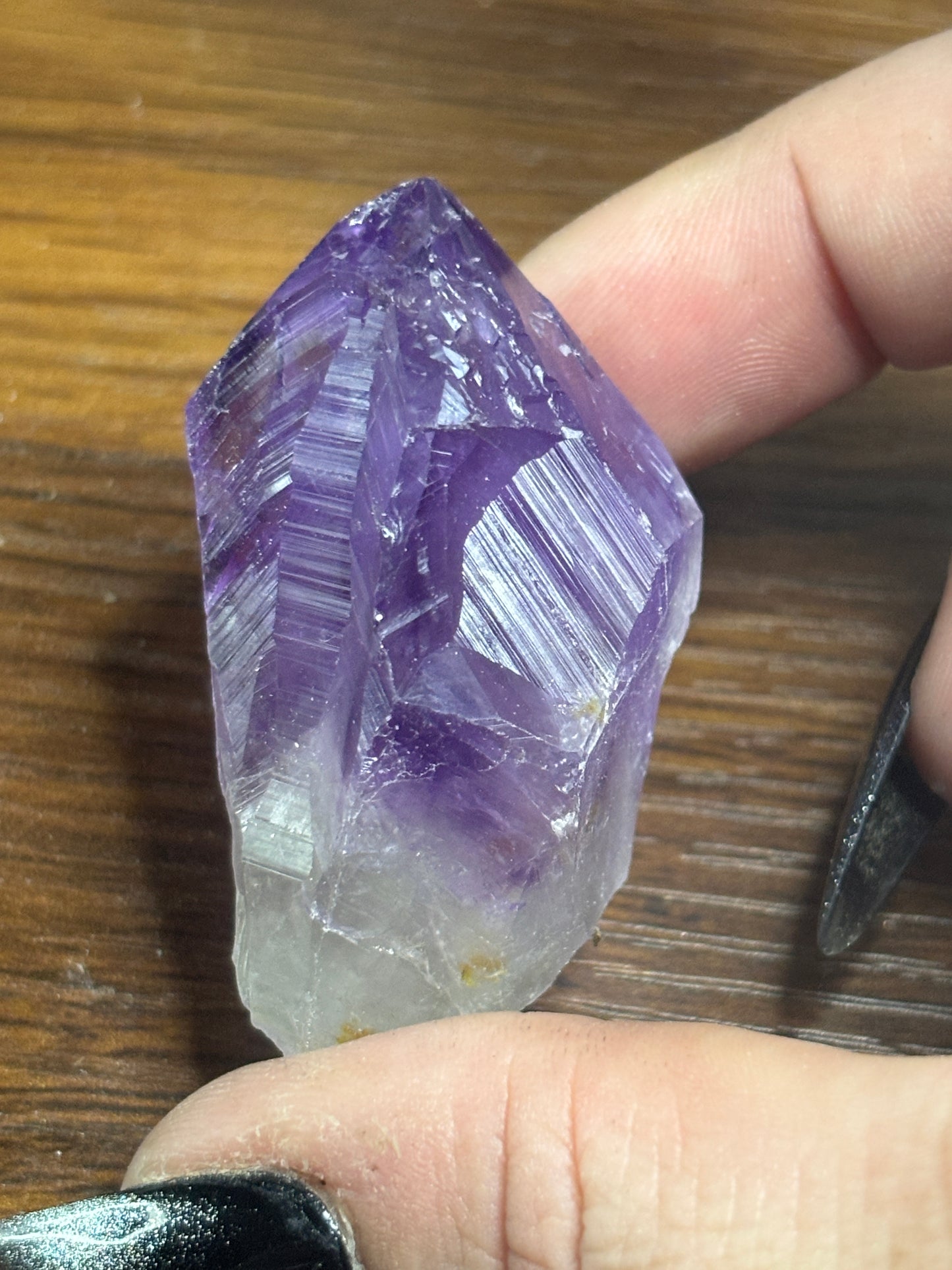 Raw amethyst