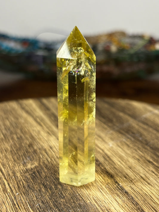 Small citrine tower, 6.5cm