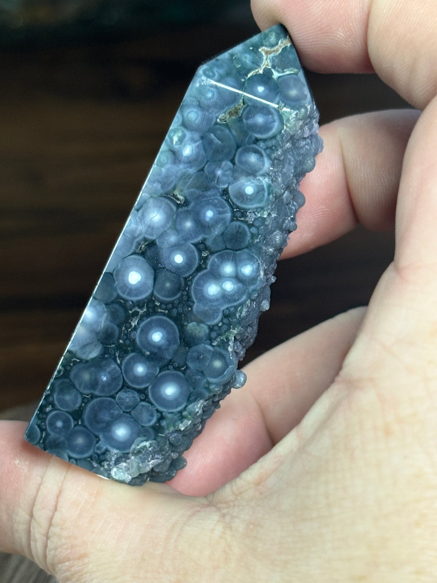 Grape agate tower 1