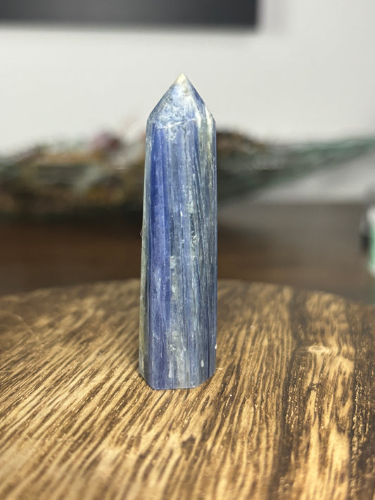 Blue Kyanite tower 1