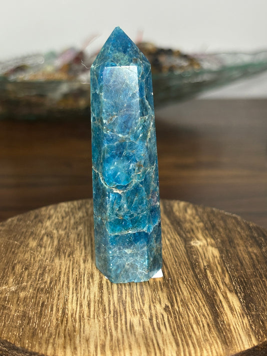 Blue apatite tower 2