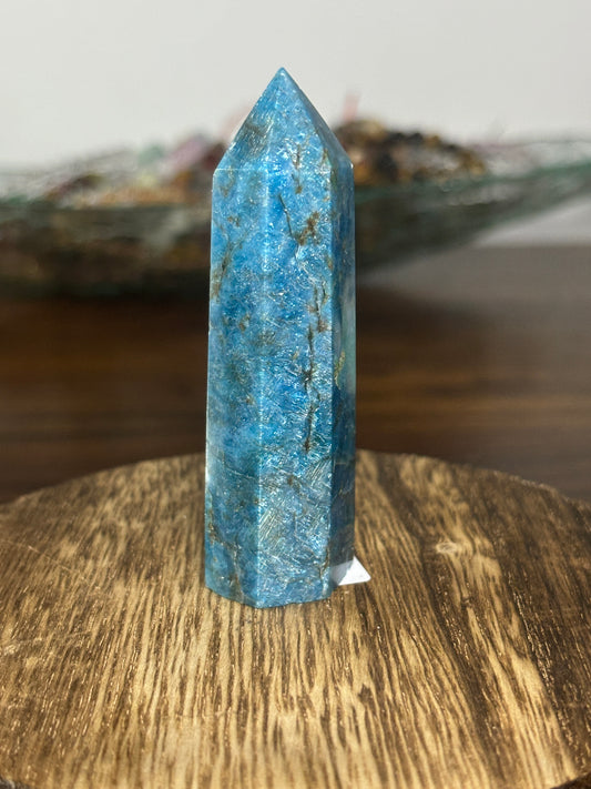 Blue apatite tower 3