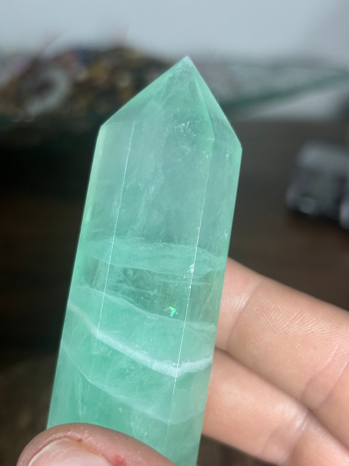 Baja blast fluorite tower