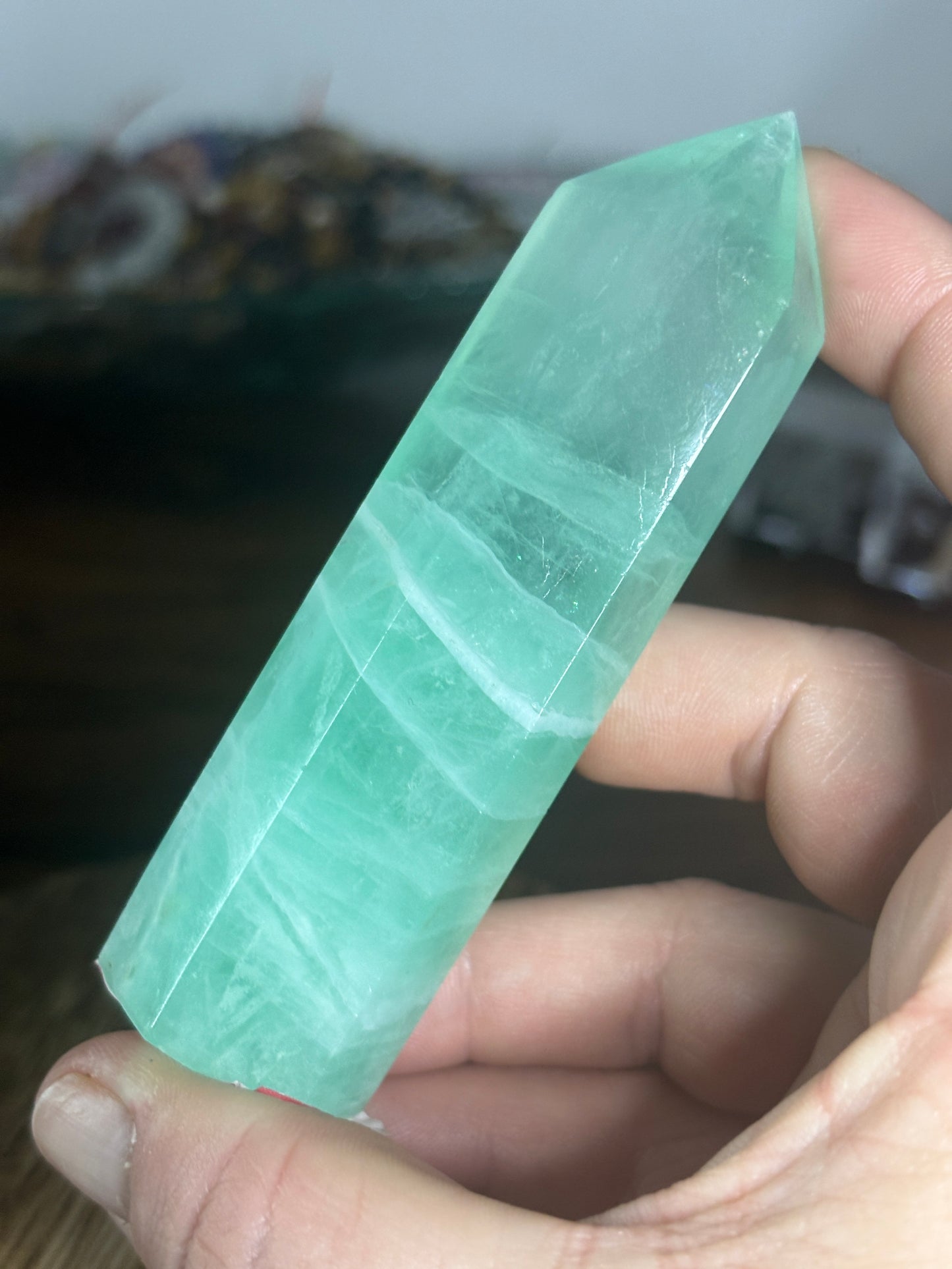 Baja blast fluorite tower