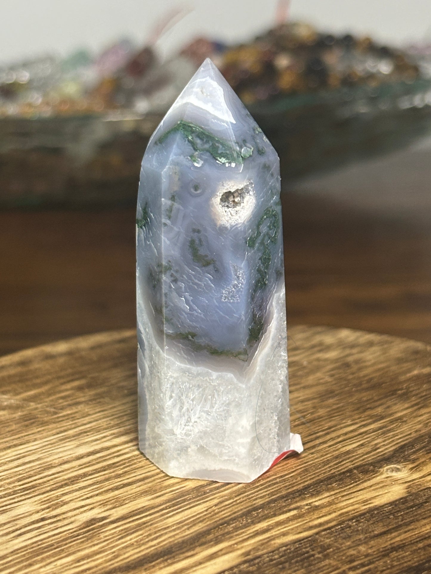 Moss agate tower 2