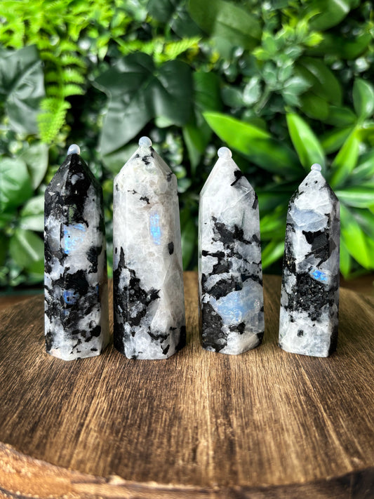 Rainbow moonstone towers