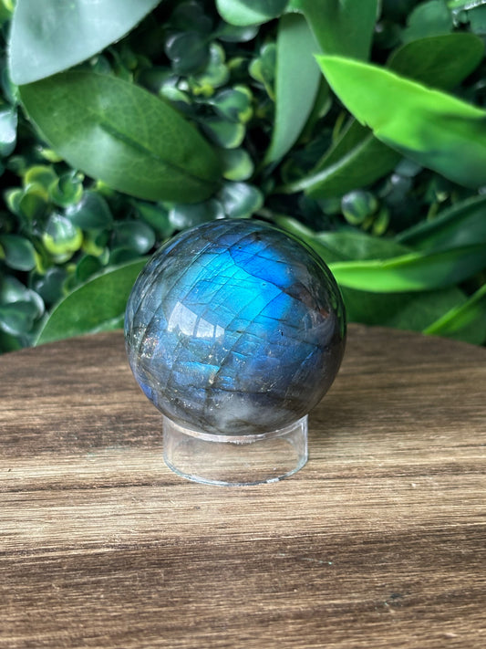 High quality Labradorite sphere