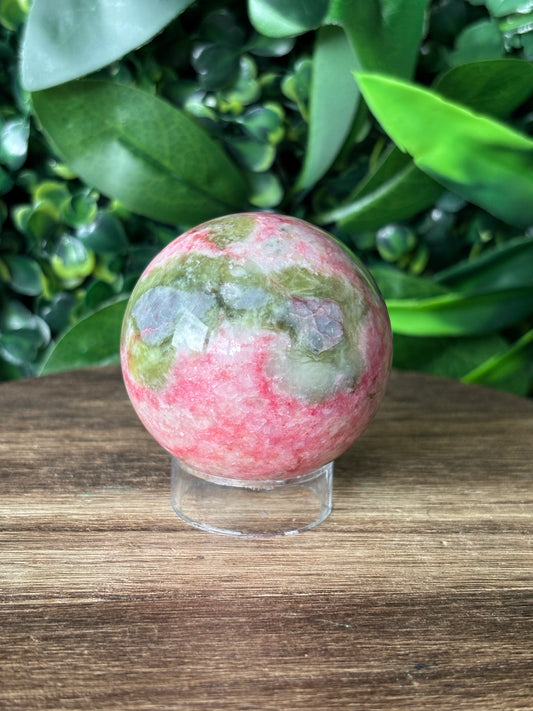 Pink Zoisite spheres