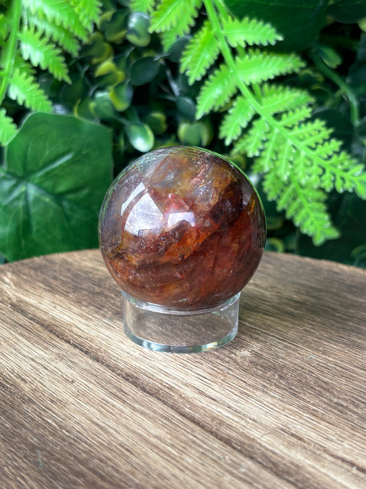 Fire Quartz sphere