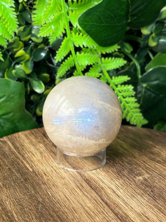 White Moonstone sphere