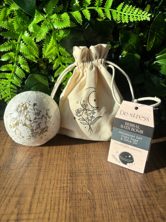 Herbal bath bombs